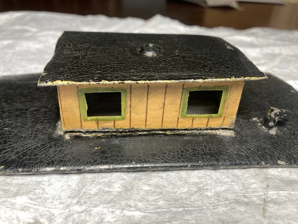 Prewar Marklin Gauge II Caboose Roof - Rare Tinplate German Train Parts Spur 2 - Image 2 of 4