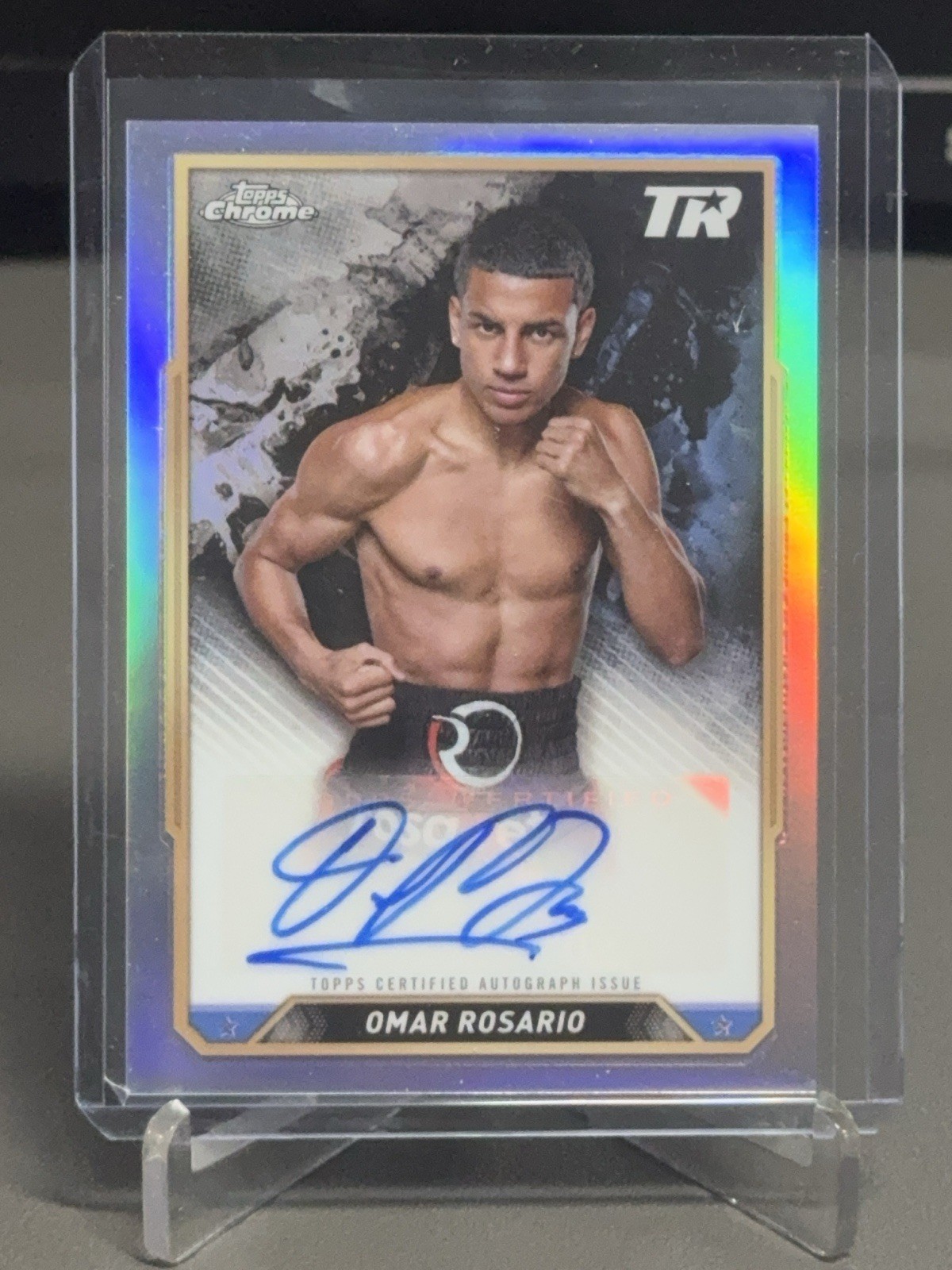 Omar Rosario 2024 Topps Chrome Boxing Auto #CBA-ORO