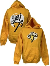CM Punk GTS Go To Sleep Best In The World Gold Pullover Hoody