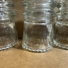 VINTAGE CLEAR GLASS HEMMINGWAY FENCE INSULATOR set of 8 — photo 10