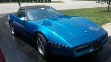 1990 Blue Chevrolet Corvette   | C4 Corvette Photo 1