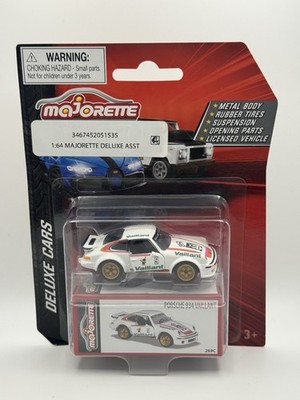 Majorette Deluxe Cars Porsche 934 Vaillant - 1:64 Diecast Car | eBay