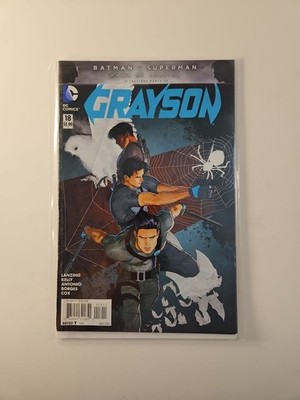 Grayson #18 2016 DC Comics New 52 Comic Book Mikel Janin Cover