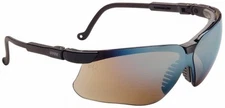 UVEX Safety Glasses Scratch-Res., Polycarbonate, Gold Mirror Lenses Qty 10 S3203