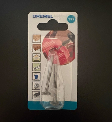 Dremel 199 Fräser 2 Stück für Multi-Tools, 3,2 mm Schaft Ø 3,2 mm
