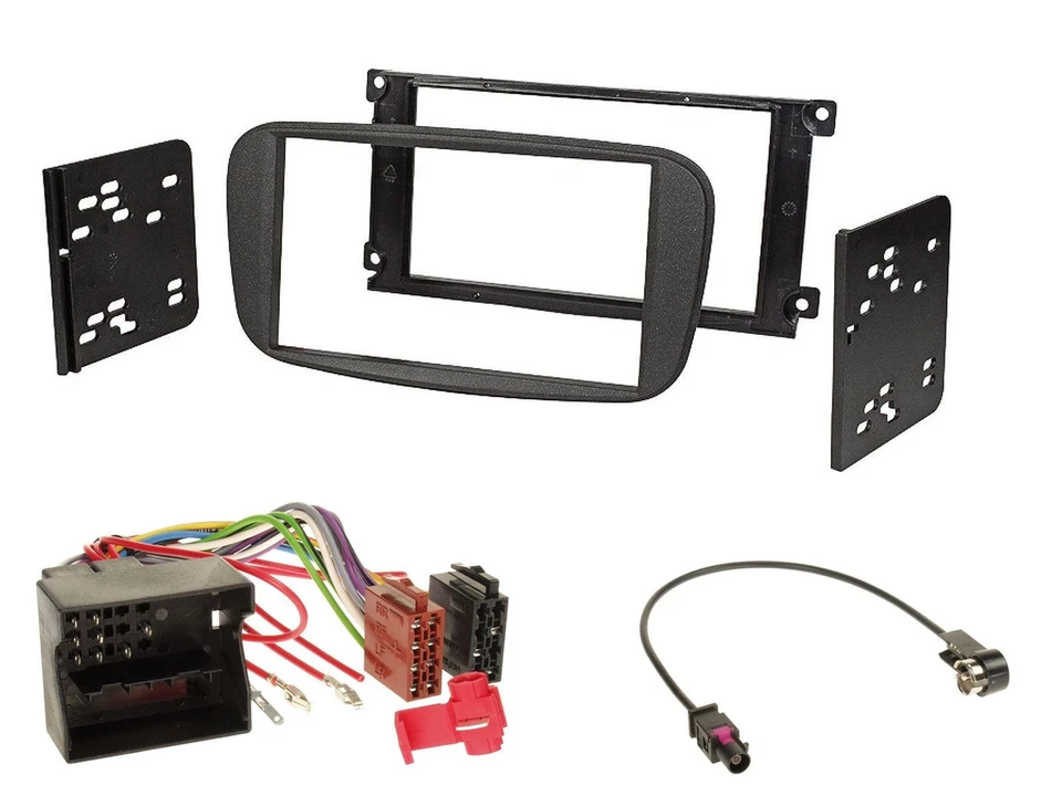 JVC DAB 2DIN MP3 Bluetooth USB Autoradio für Ford S-Max ab 2007 Mondeo schwarz - Bild 3 von 4