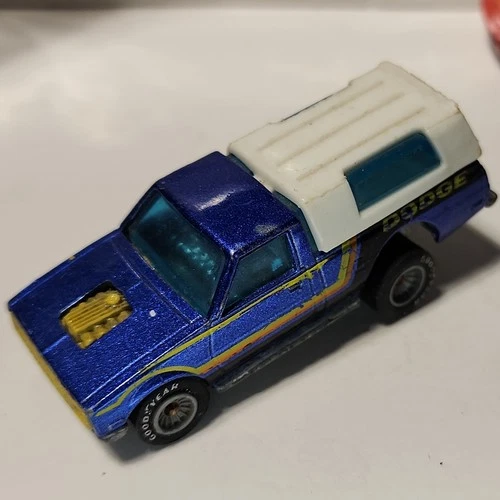 Hot Wheels Real Riders 1983 Dodge D-50 Hi-Rakers Good Year Rubber Tires Truck