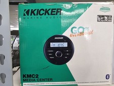 Kicker KMC2, Weather-Resistant All-in-One Media Center w/Bluetooth 46KMC2
