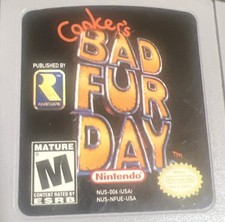 Conker's Bad Fur Day Authentic Nintendo 64