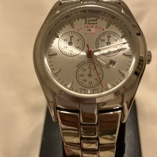 U.S. Polo Assn. Men's Quartz Wristwatch Stainless Steel Water Resistant