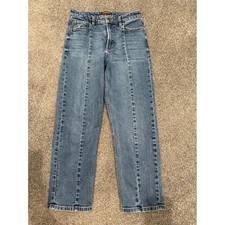 Dear John American Classic Jeans Medium Wash High Rise Straight Leg Size 27x24