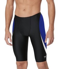 Speedo Men's Edge Splice Jammer Endurance  Team Black/Blue Size 36
