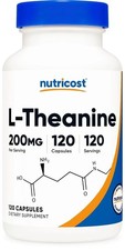 Nutricost L-Theanin 200mg; 120 Kapseln