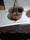 VTG COPPER/CAULDRON POT (HAND HAMMERED) 10"T 5 1/2 W &COPPER FUNNEL 8 1/4W 14"T — photo 7