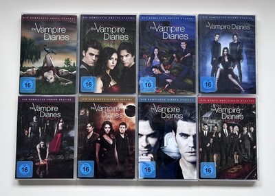 The Vampire Diaries Staffel 1-8 Komplette Serie Deutsch DVD Set