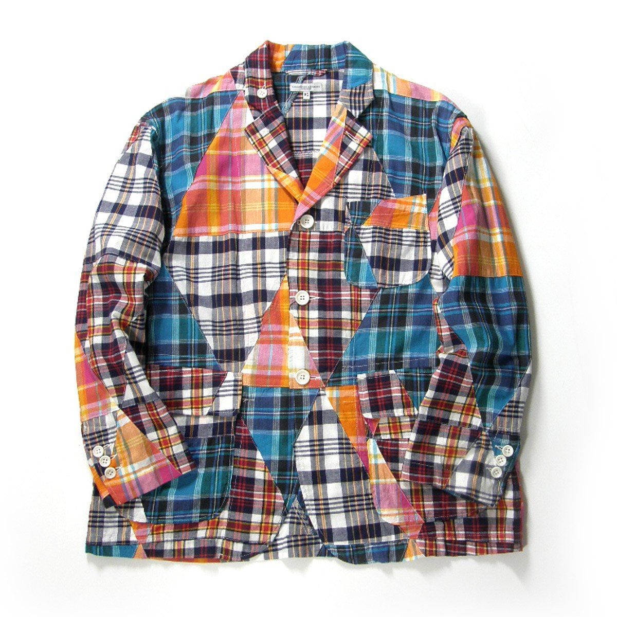 Engineered Garments Patchwork Jacket Made in USA … - image 2