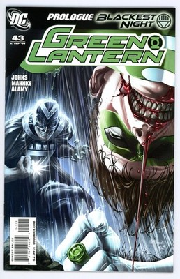 Green Lantern #43 - Variant origin & 1st Black Hand as the Black Lantern    NM
