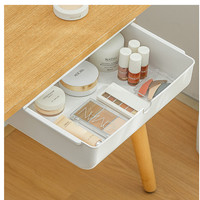 Schublade Unter Schreibtisch Selbstklebend Aufbewahrungsbox Weiß BüRo Organizer