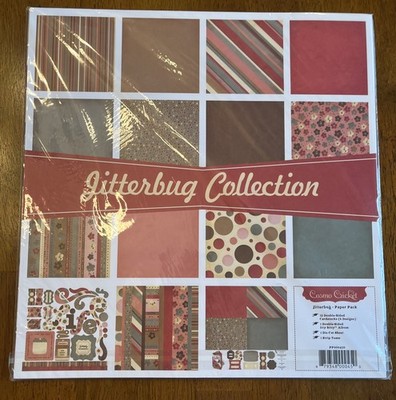 Cosmo Cricket JITTERBUG COLLECTION Paper Pack & Embellishments