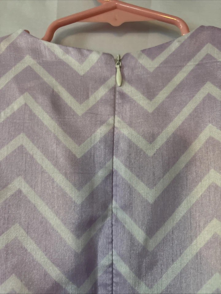 Vestido de Princesa Americana Niñas Talla 5T Elegante Niña Florista Ocasión Especial Púrpura Foto 4 de 4