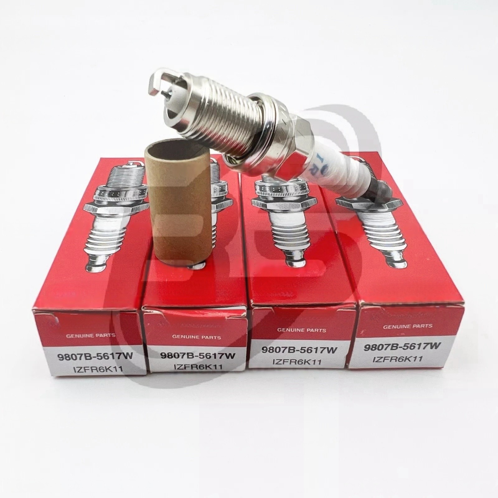 Genuine Set of 4 9807B-5617W IZFR6K11 Iridium Spark Plug Fit Accord MDX Honda