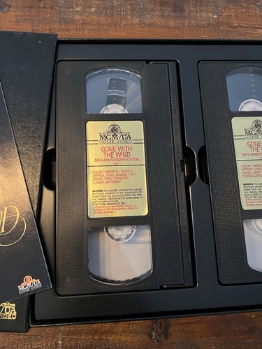 Gone With The Wind 50th Anniversary Limited Edition VHS - Complete - Picture 7 of 8
