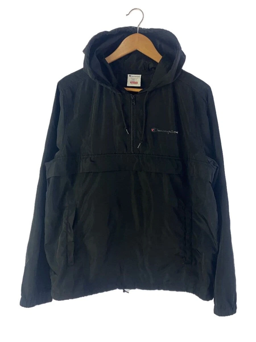 Veste demi zippée Supreme × Champion noire S occasion