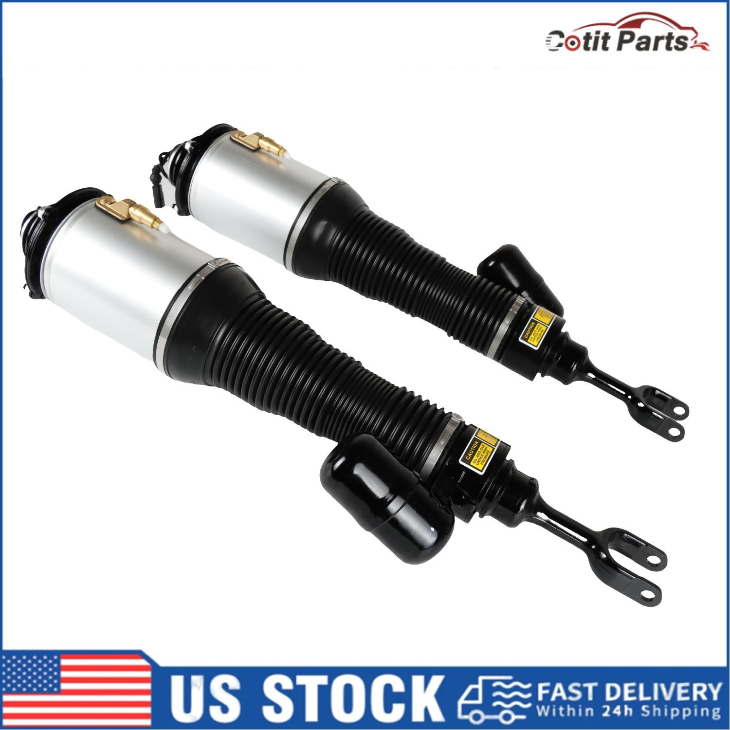 2pcs Front Air Suspension Struts Shock For Bentley Continental GT Left & Right