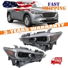 2Pcs For 2022-2024 Mazda CX-5 Non-AFS Model Full LED Left + Right Side Headlight