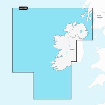   Navionics+ Plus Regular Seekarte MSD/SD NAEU075R Irland Westküste  