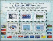 Cook Islands 2014 - SIDS'14 - Environment - Miniature Sheet - MNH