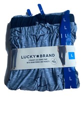 Lucky Brand Women's 2 Pack Straight Leg Lounge Pant with Drawstrings and Pocket