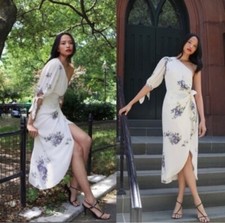 Reformation Rainey Dress in Macadamia 10