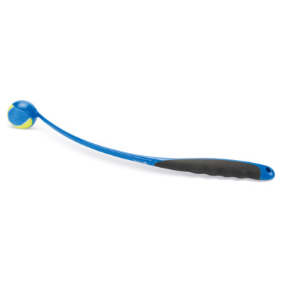 Beeztees Fetch Tennis Ball Launcher blau für Hunde - Spaß beim Spielen!