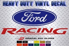Vinyl Decal- Fits Ford Racing Performace Pick Size Color Car Truck Sticker