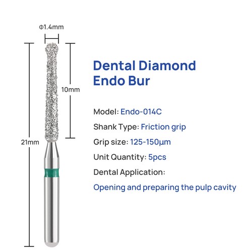 5Pcs Dental Diamond Burs Endo Access Bur Open Preparing Pulp Cavity Bur Hot Sale - Picture 37 of 47
