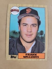 1987 Topps #96 - Frank Williams MULTIPLE ERROR/PRISTINE CONDITION Card
