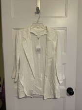 NWT Sadie Sage White blazer small