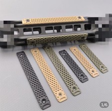 4pcs MLOK Rail Hand Protection Hunting Rail Covers Panel for M-lok System 120MM