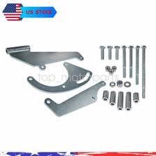 For Sbc Small Block Chevy Ac Air Compressor Bracket Driver Side Long Water Pump