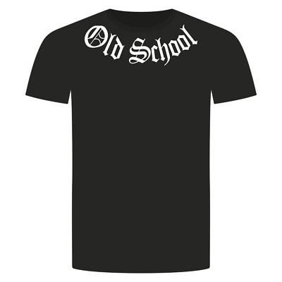 Old School T-Shirt - Hip Hop Rap Gangster Alte Schule Ghetto Hood Wear