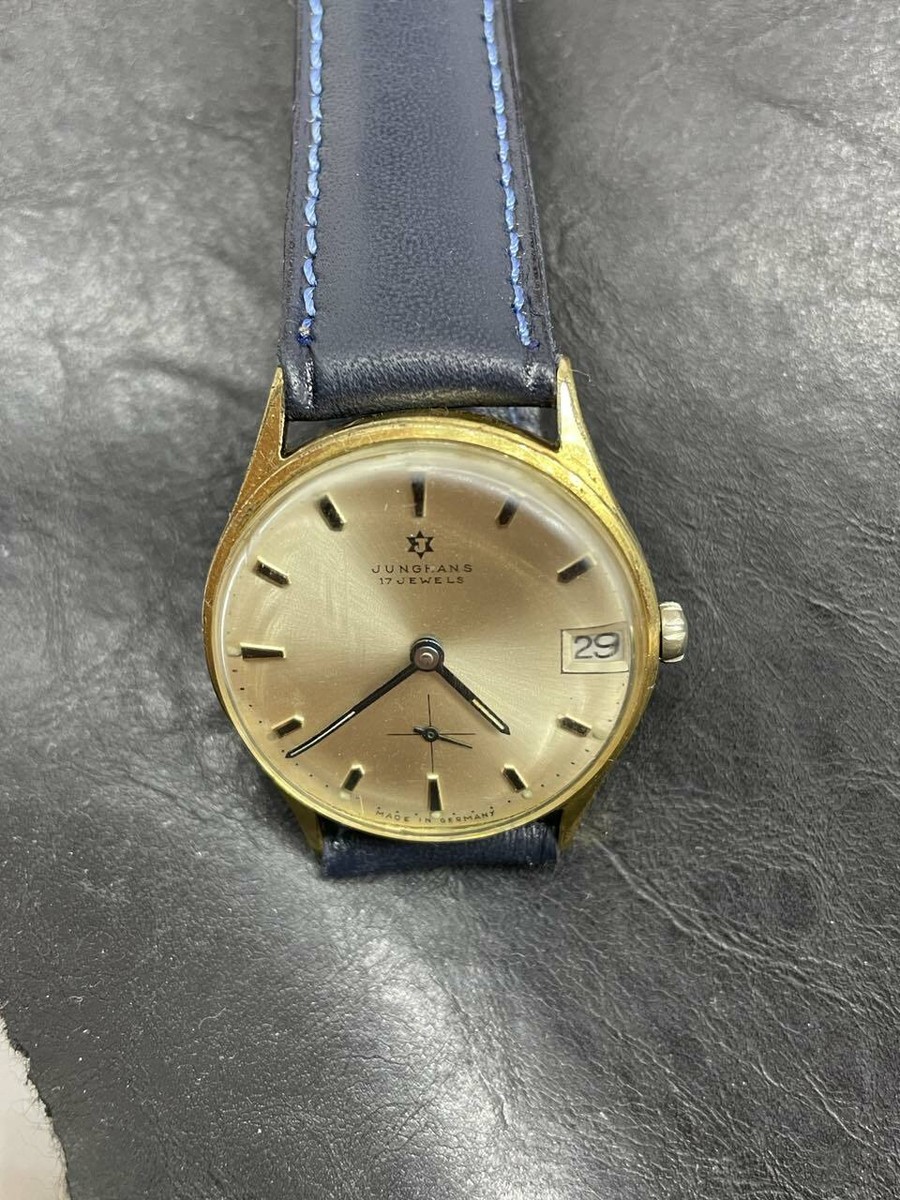 Junghans 17 Jewels Gold PLATED Cal.620.12 MADE IN GERMANY | eBay