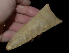 FORT ANCIENT KNIFE OHIO AUTHENTIC INDIAN ARROWHEAD ARTIFACT COLLECTIBLE RELIC