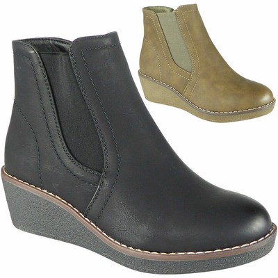 wedge boots for women