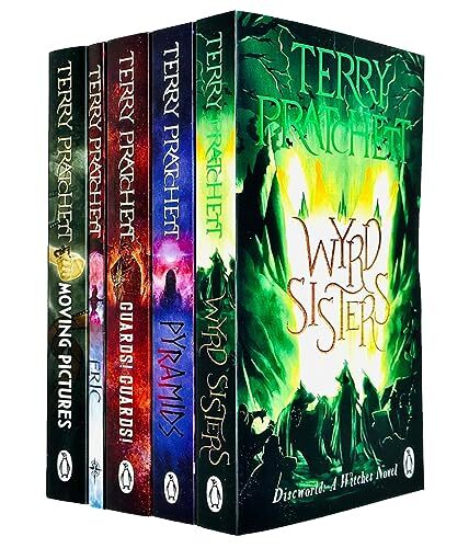 Terry Pratchett Discworld Novels Series 2 - 5 Books Collection | Terry Pratchett