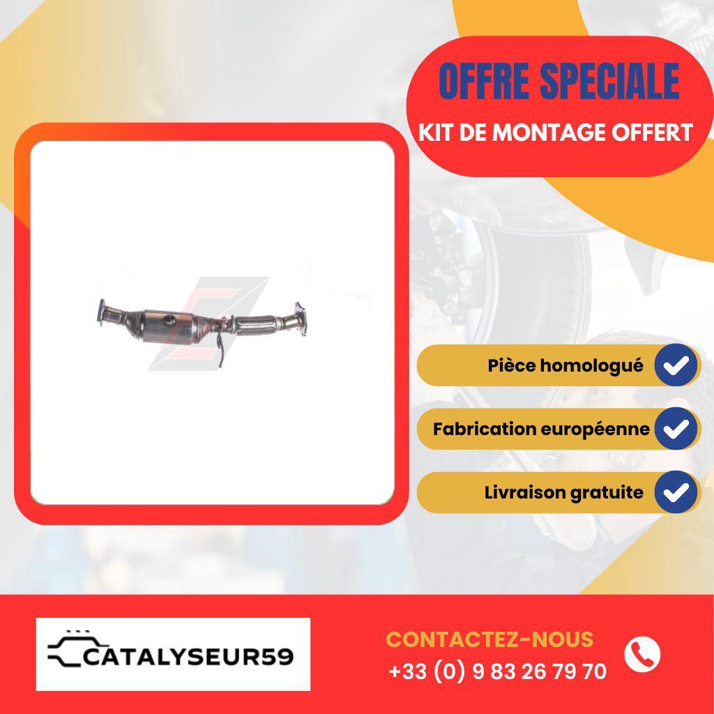 Catalyseur Volvo C70 2.4i en acier inoxydable haute durabilité pour moteur B5244S5
