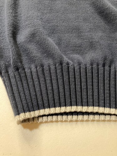 Sean John Men's Navy Blue Long Sleeved Pullover Sweater Size XXL - Picture 6 of 10