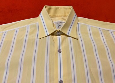 Robert Talbott Estate Bespoke Limited Edition Long Sleeve Men's Shirt Sz 15.5/39