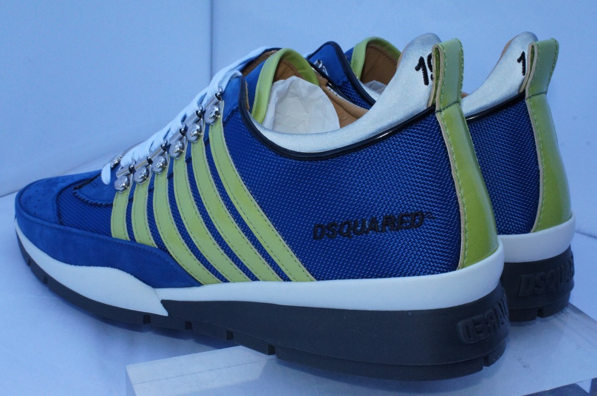 スニーカー DSQUARED2 Men Sneakers Blue SNM34600300001 3091 New Dsquared2 Men's Tennis Shoes Size 43 Sneakers Blue