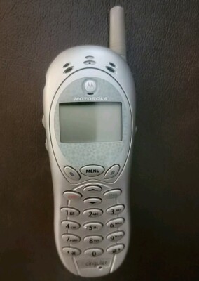 Vintage Motorola Verizon V Series 120E Silver IHDT56BJ3 Cell Phone